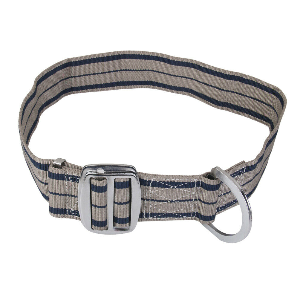 Climbing Fall Protection Grey Wide Adjustable  with D-