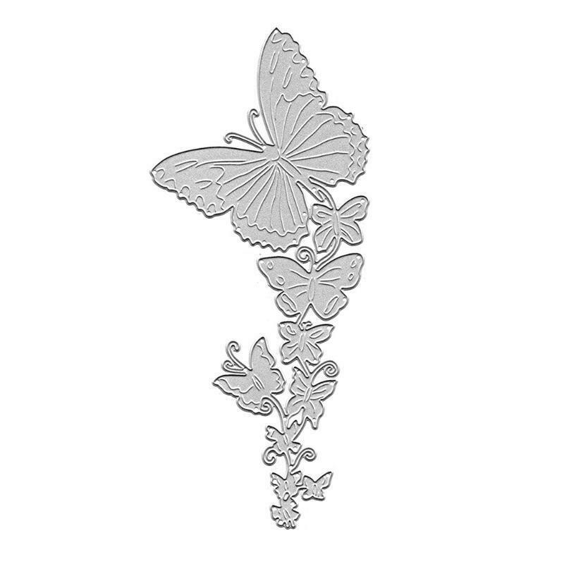 DIY Craft Scrapbooking Butterfly Die-Cuts Border Frame Embossing Paper Scrapbook