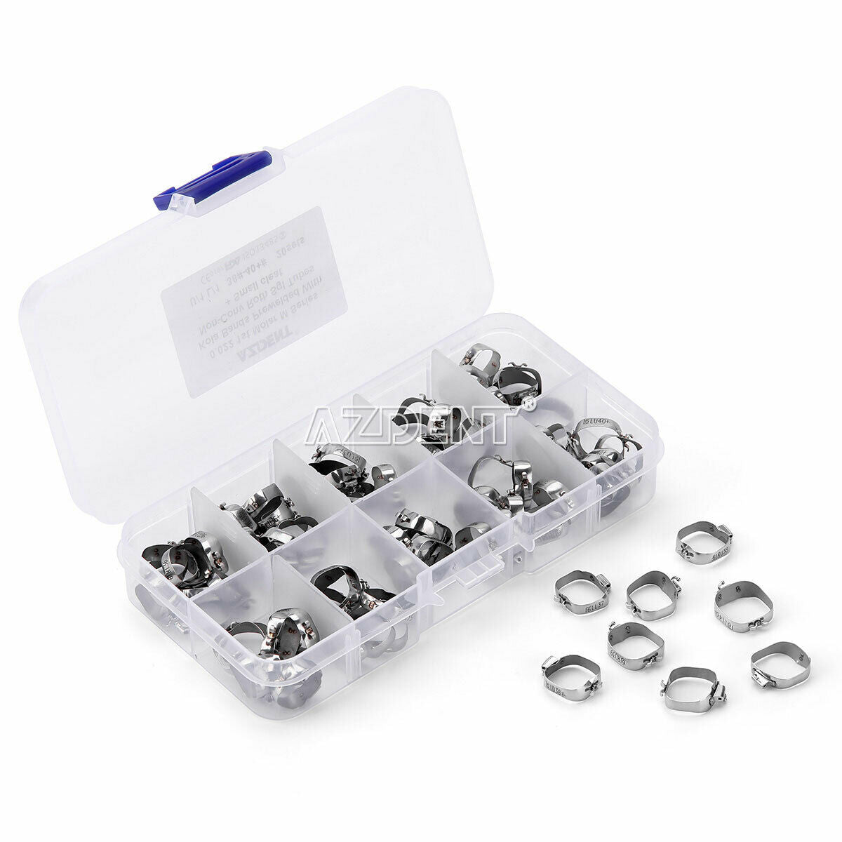 20 Set Dental Ortho 1st Molar M Bands&Buccal Tube Non-Conv Roth.022 36#-40+#
