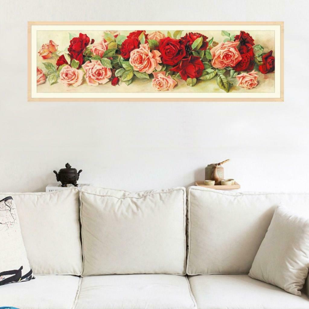 5D Diamond Painting Home Decor Rose Decorative Wall Chart