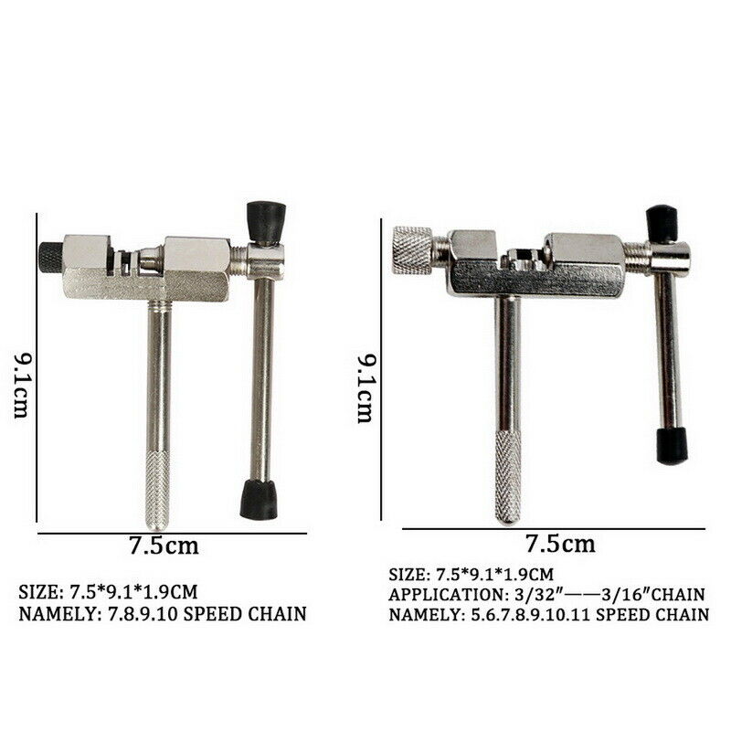 Bike Chain Breaker Bicycle Chain Link Removal Tool Bicycle Repair Chain Tool L/P