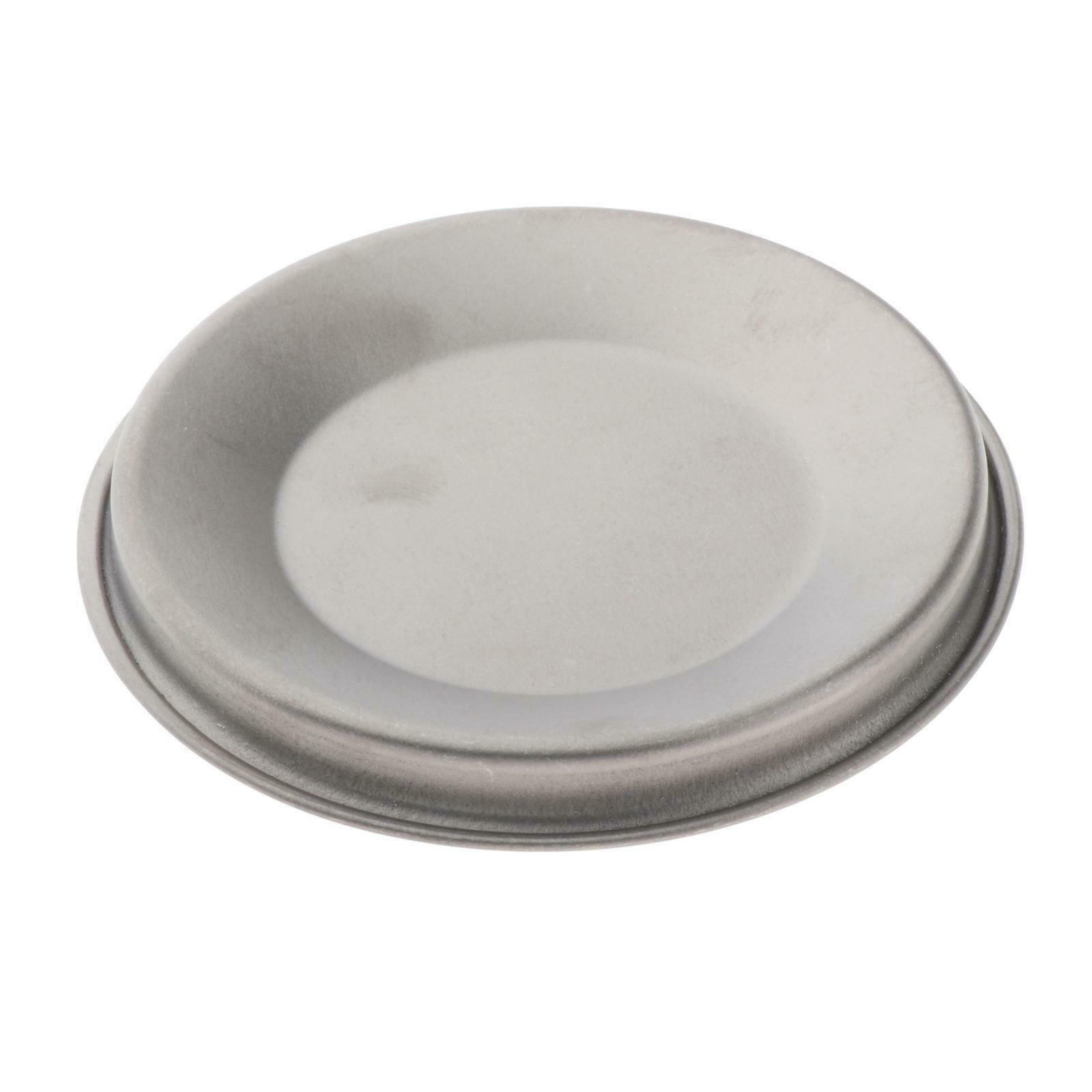 Titanium Alloy Mug Lid Outdoor Backpacking Hiking Leakproof Cup Cover Handle
