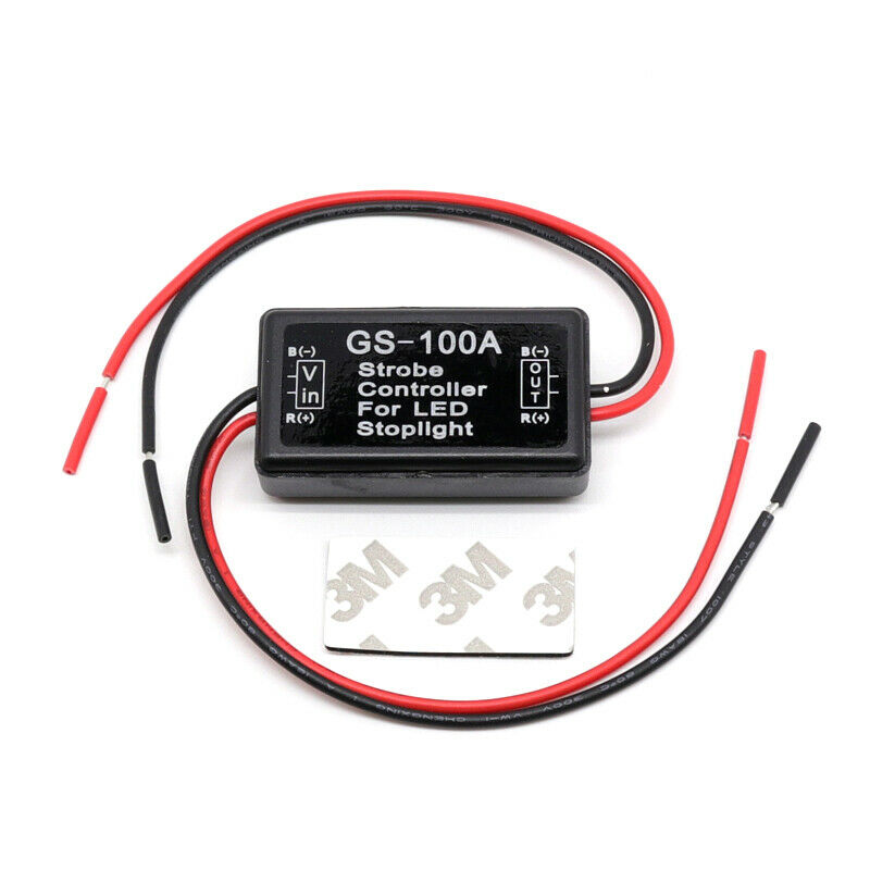 12V GS-100A Car SUV Truck LED Brake Stop Light Strobe Controller Flasher Module