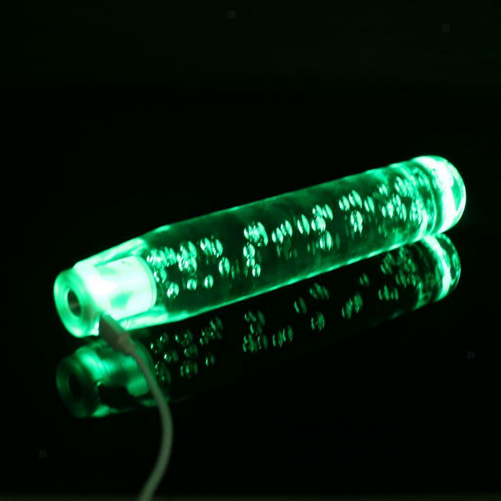 Universal LED Crystal Bubble Car Gear Stick Shift Lever Shifter Knob 25cm