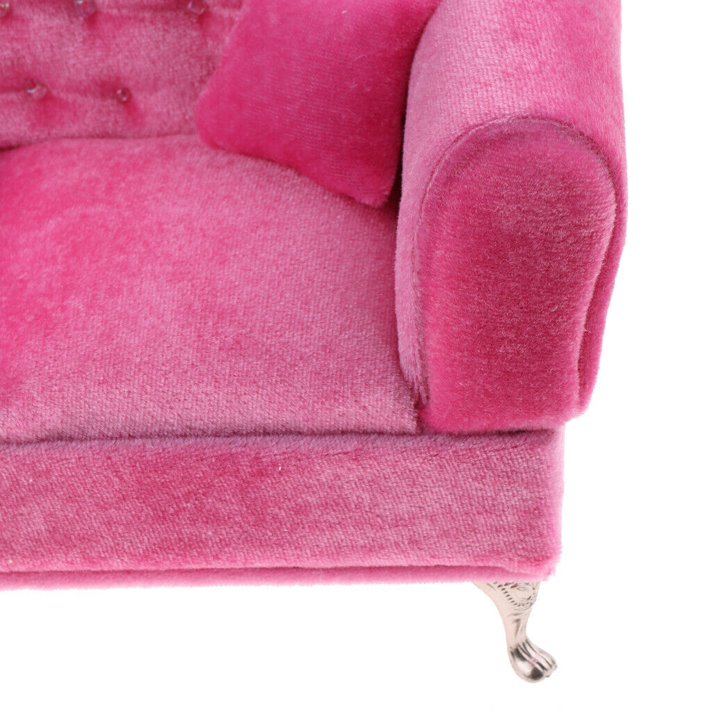 Long Sofa for 1/6 Scale Blythe SD Licca/Momoko/Azone Furniture Accessory