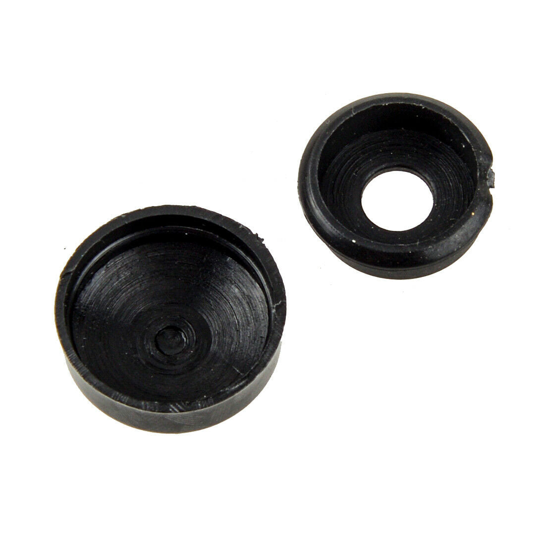 Car 8x Carbon Fiber Style Bumper License Plate Nut Bracket Clip Screw Grommet