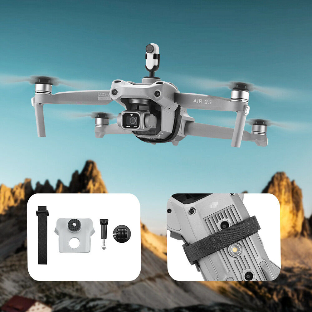 Fill Light Bracket for DJI Air 2S Drones/Osmo Action/ Insta360 go 2 Cameras