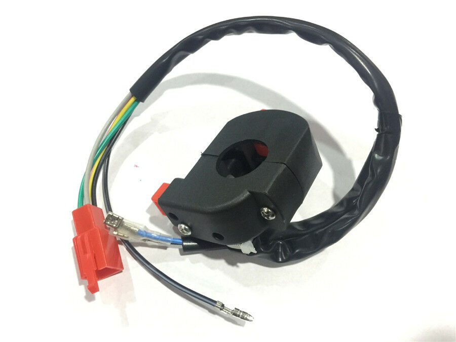 1x Universal 7/8" Motorcycle Handlebar Control Ignition Kill Start ON OFF Switch