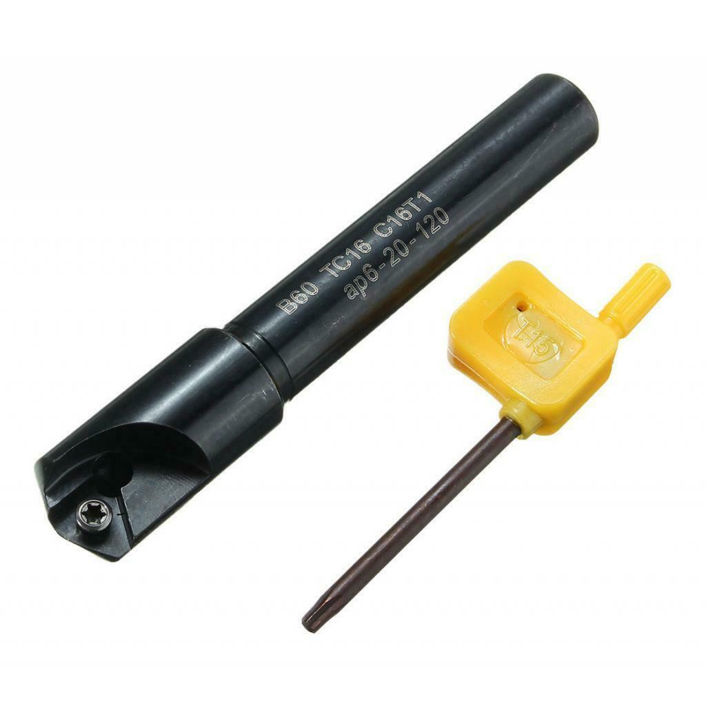 B60 TC16 C16T1 Indexable CNC Lathe Turning Holders Bars with Wrench Toolset