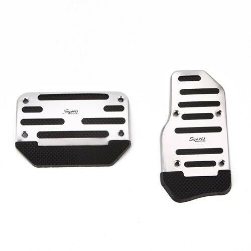 Automatic Car Aluminium Non-Slip Accelerator Brake Treadle Foot Pedal Cover Pad