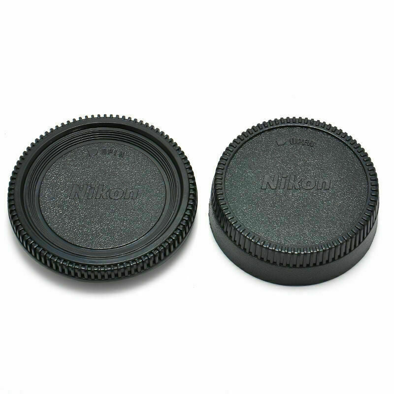 1 x Body Front & Rear Lens Cap Cover For Nikon AF AF-S Lens DSLR SLR Camera