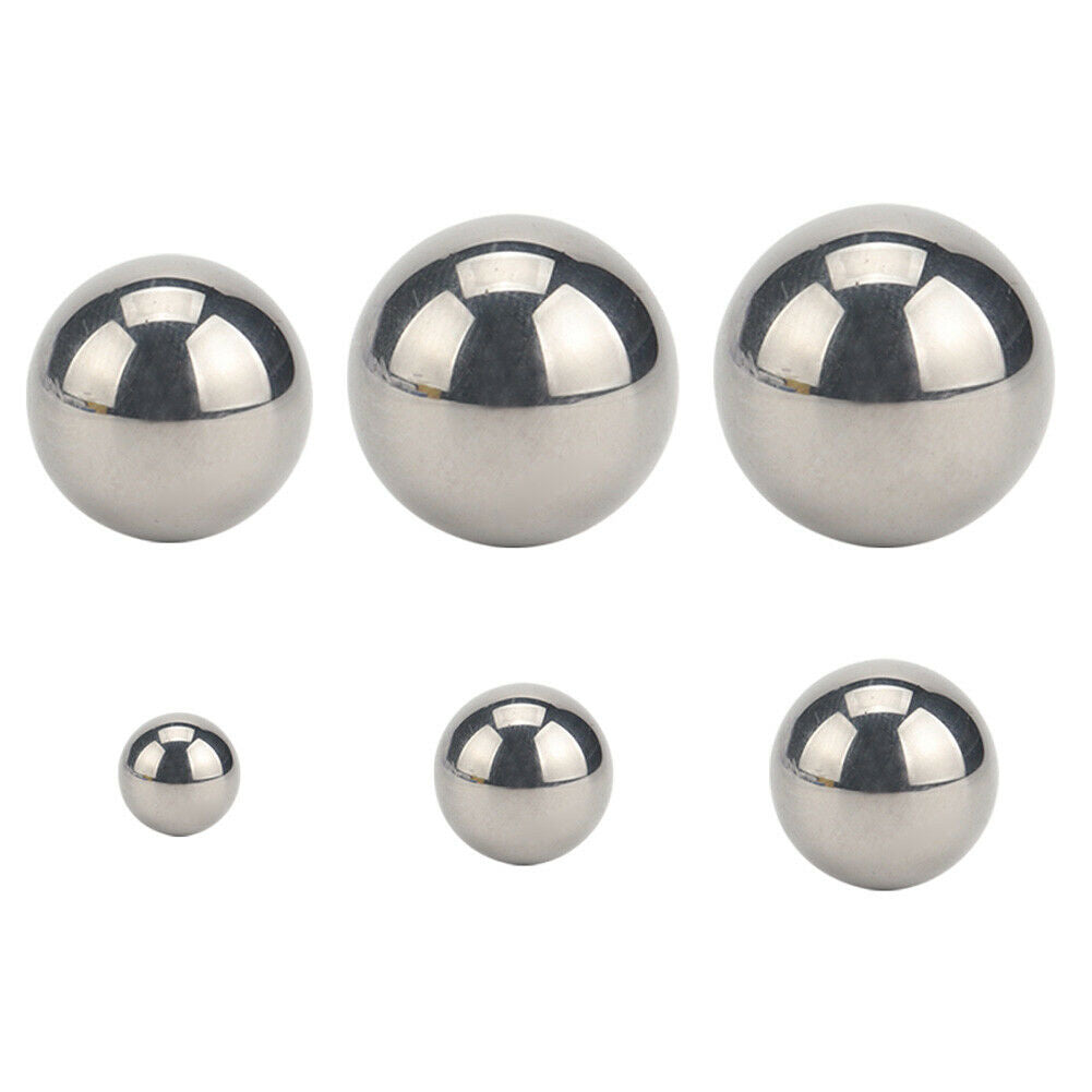 300pcs Precision Steel Bearing Ball 1/8 5/32 3/16 7/32 1/4 5/16 3/8 1/2 G25 @