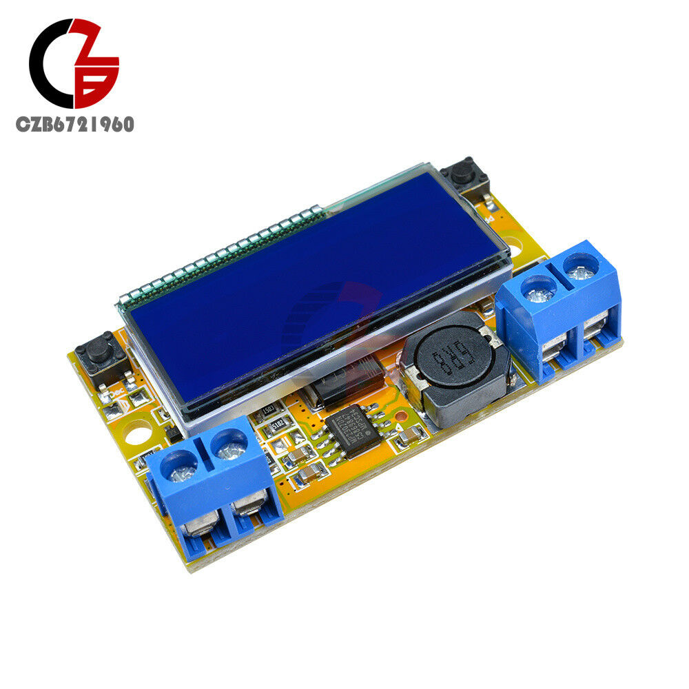 Adjustable DC-DC Double Display Step Down Pulse Power Supply Module LCD Display