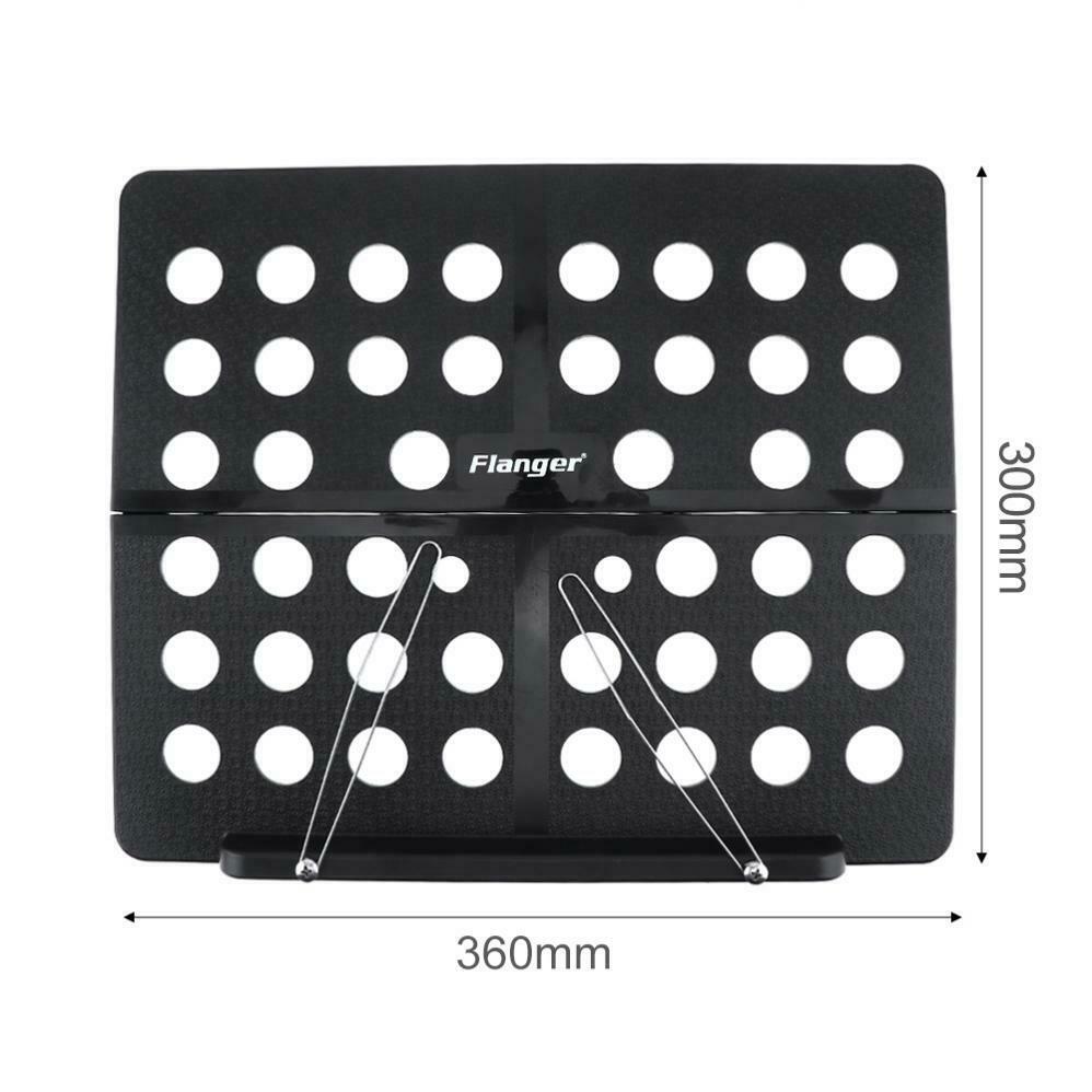 Folding Music Stand Lightweight Aluminum Alloy Music Stand Holder w/ Carring Bag