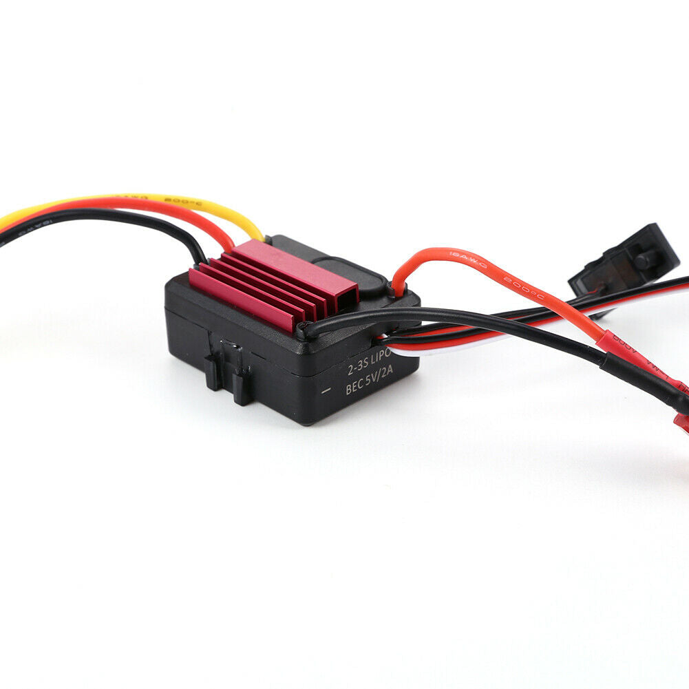 Waterproof 35A ESC Sensorless Brushless Motor for RC Car Scale 1:18 1:16