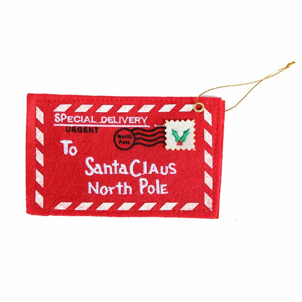 DIY Crafts Xmas Decor Hanging Ornaments Santa Claus Envelope Chirstmas Ornament