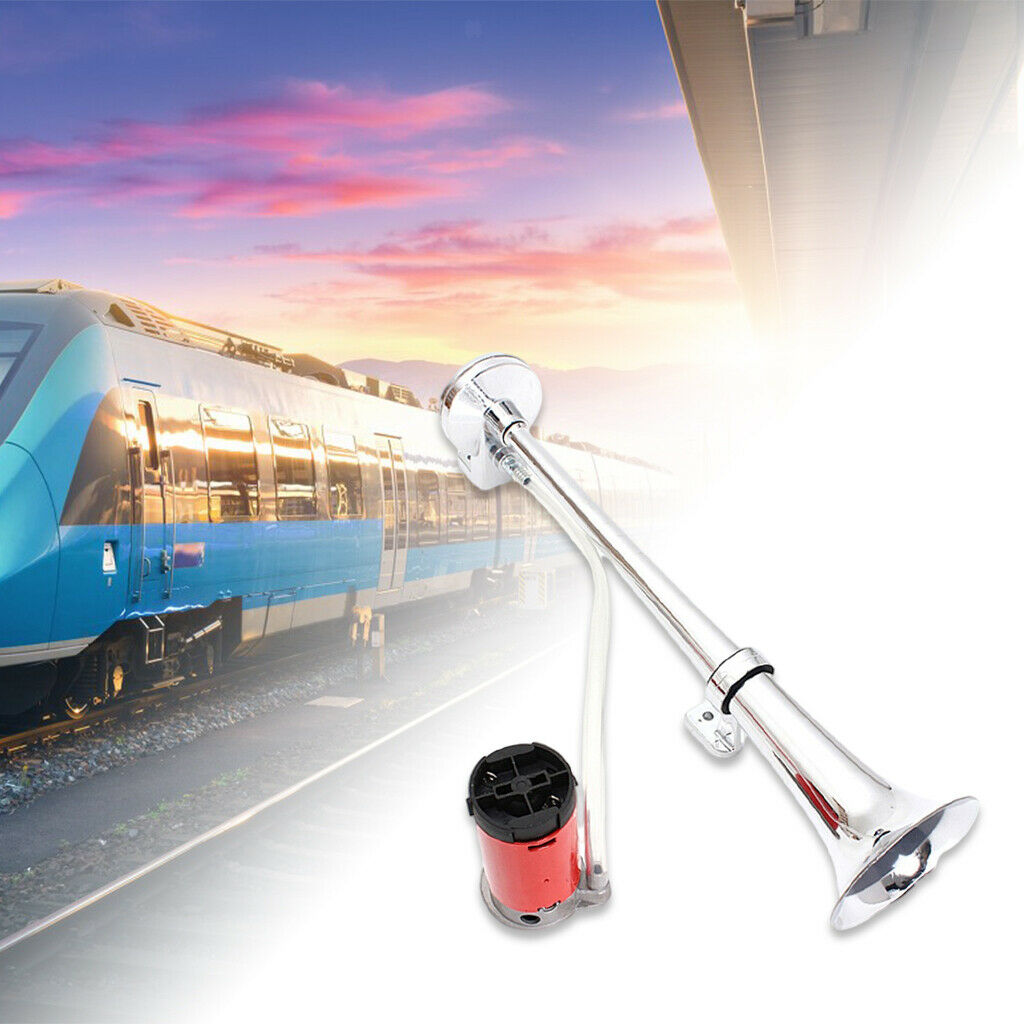 12V 150db Car Air Horn with Compress Train Horn kit for Truck Single Trumpet