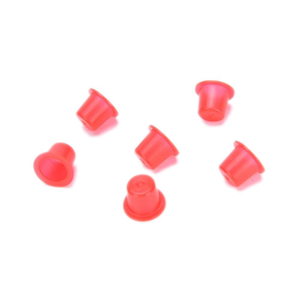 100x Small Plastic Tattoo Ink Cups Caps Holder Pigment Supplies .l8