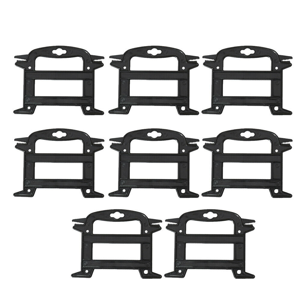 8x Plastic Sturdy Rope Winder Organizer Cord Holder Backpacking Backyard