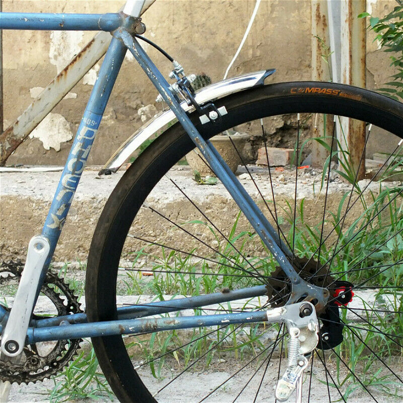 1 Pair Road Bike Mudguard 27'' 700c Bike Front Rear Fender Replace Accessory DIY