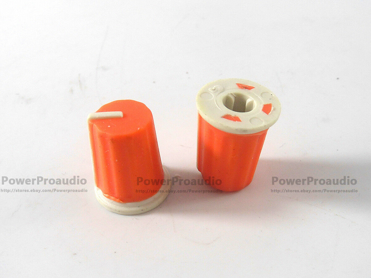 20pcs for Pioneer DJ MIXER DJM Mixer Mixing rubber station knob cap orange color