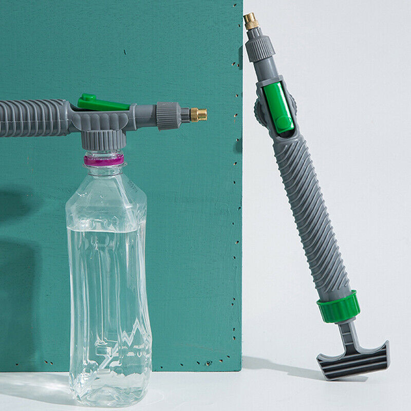 High Pressure Air Pump Manual Sprayer Adjustable Drink Bottle Spray Head Noz DF