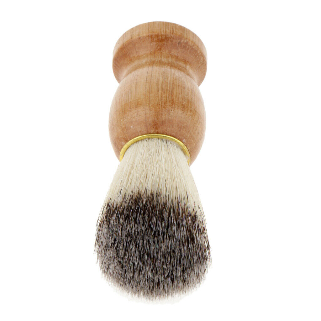 Wooden Handle  Shaving Brush For Men Hair Beard Cut Dust Cleansing