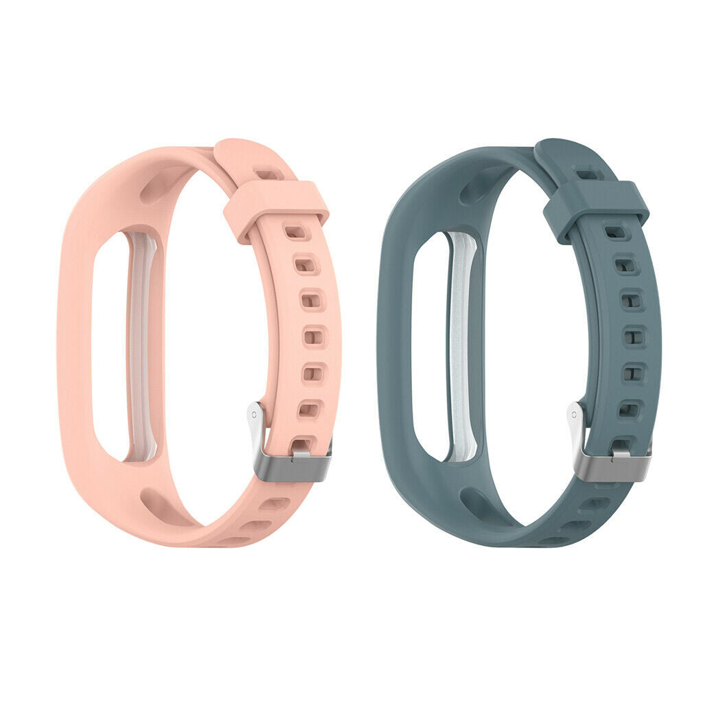 2 Pcs Soft Silicone Strap Band Bracelet Wristband for Huawei Smart Watch