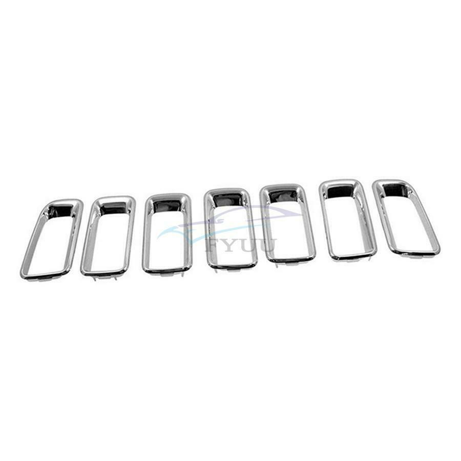 7 Pieces\Set Car Body Grille Chrome Decoration For 2011-2015 Compass Limited