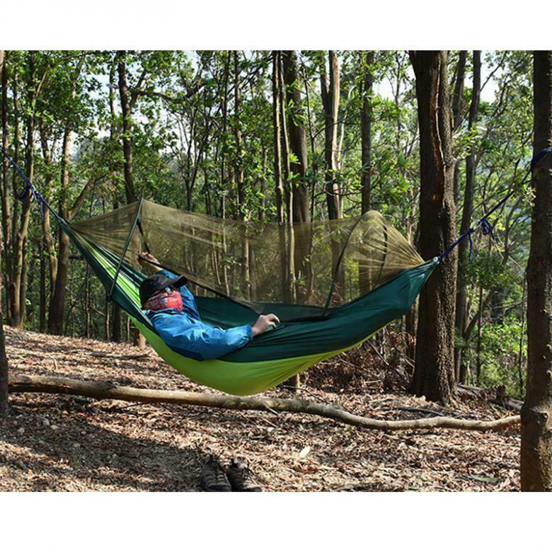 Outdoor Camping Nylon Mosquito Net Hammock Tent Double Hanging Bed Swing Chair