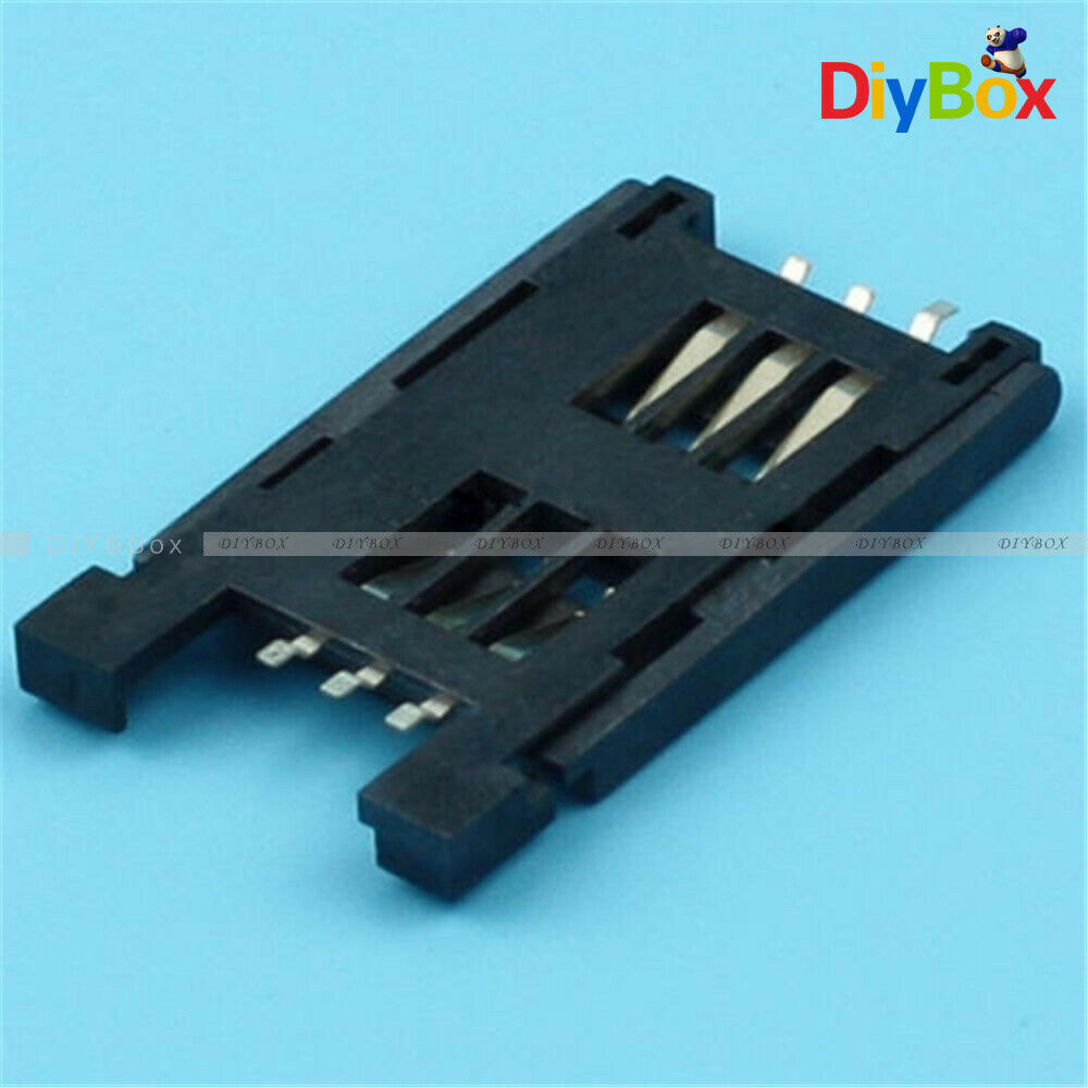 5PCS SIM Card Clamshell Socket For Arduino SIM900 GSM /GPRS Wireless Module