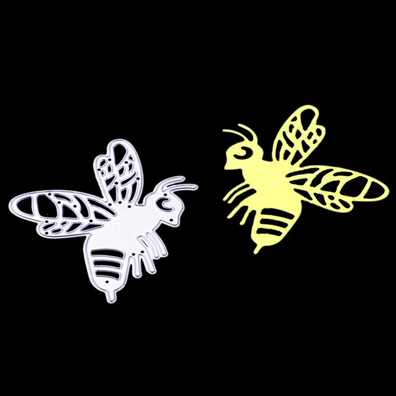 Bee Metal Cutting Dies Stencil Scrapbooking Card Paper Embossing Craft .l8