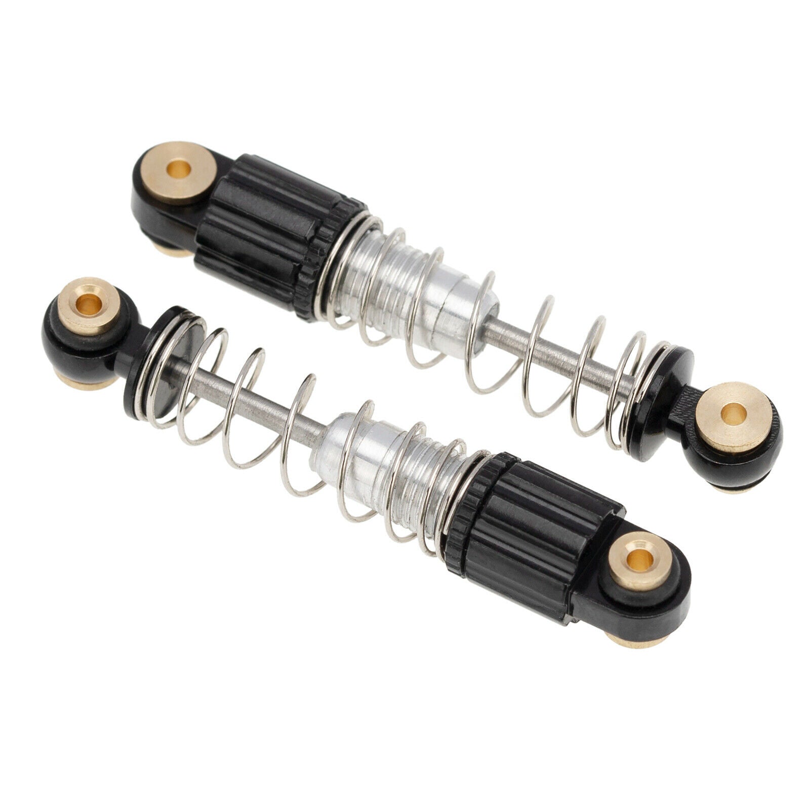 Upgrades Threaded Shocks Fits Axial SCX24 90084 RC Crawler Car Parts - Black