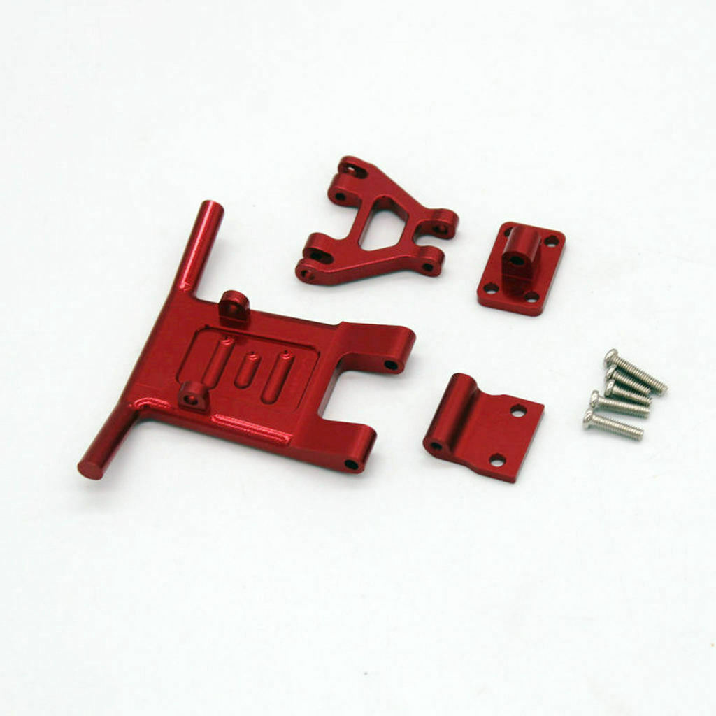 Front Guard & Bumper for Wltoys 124016 124018 124019 Crawler Car Buggy Red