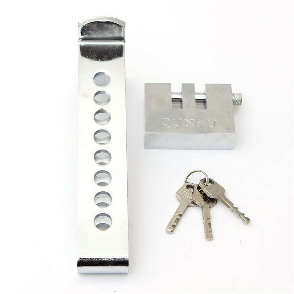 Anti-Theft Device StainlessSteel Clutch Lock Car Brake Strong Security Lock Tool
