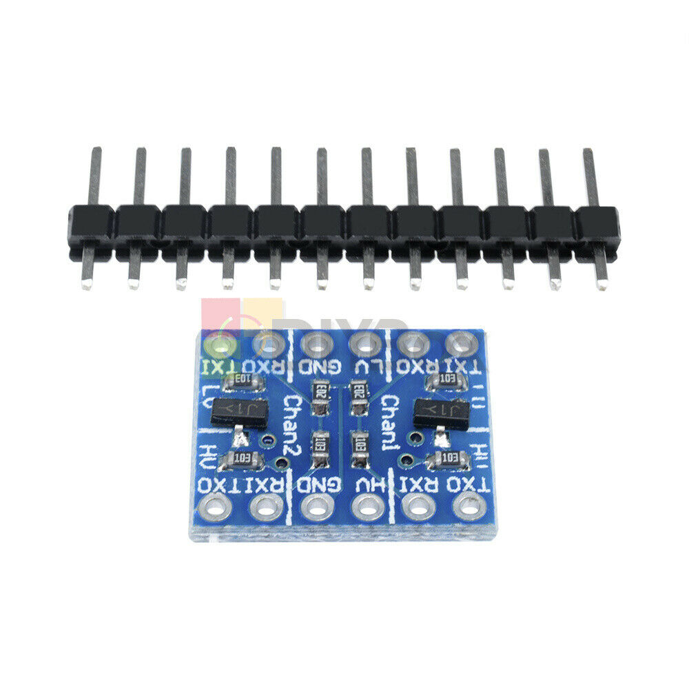 10PCS 2 CH 2-Channel IIC I2C Logic Level Converter Bi-Directional Module 5-3.3V