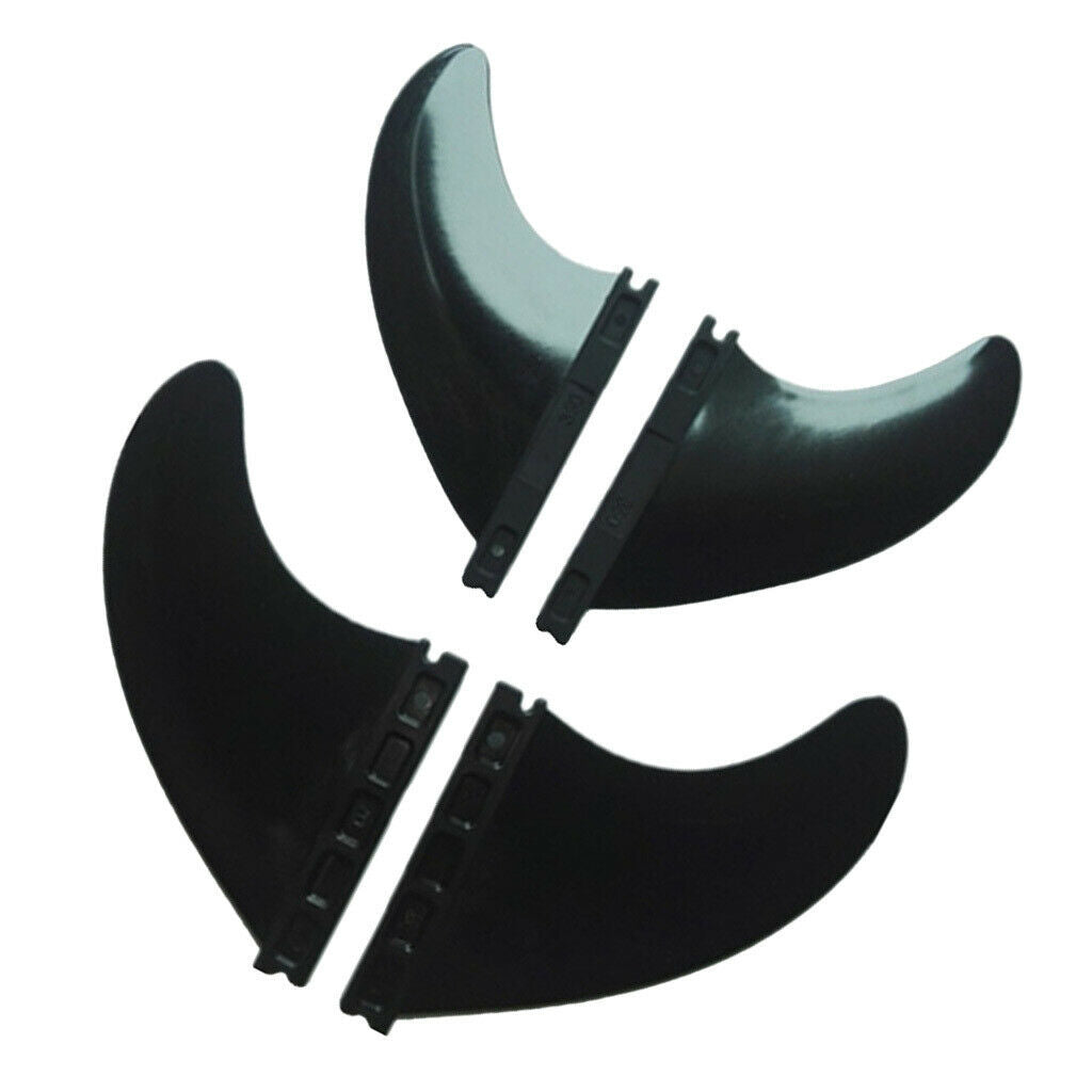 Surfboard Fin Nylon Fiberglass Surfing Quad   for F.C.S Base Accessories
