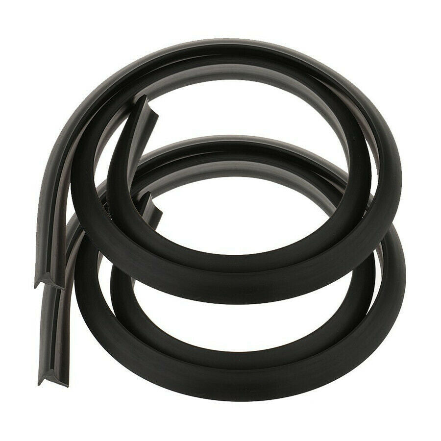 2Pc Flexible soft rubber Fender Flares Lip Trim Protective wheel tyre protective