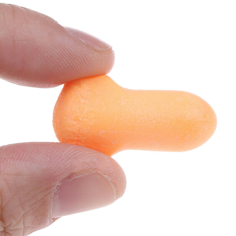 10 pairs comfort noise reduction Foam Soft Ear Plugs Noise Reduction Earp *DEAU