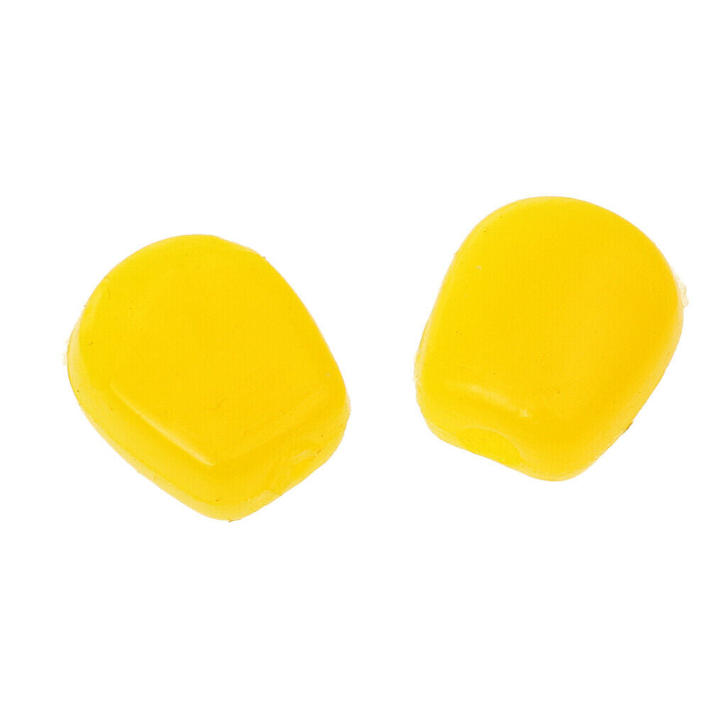 10pcs Fishing Lure Bait Soft Simulation Corn Yellow Corn Smell Sweet Taste