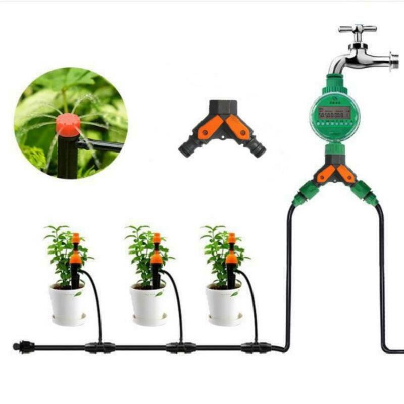 Quick Connector Y Shape Water Tap Splitter Irrigation Agriculture ConnectorA KX