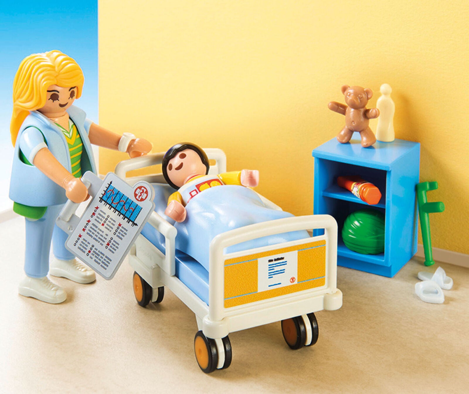 70192 Playmobil City Life Children's Hospital Room Set inc 47pc & Figures Age 4+