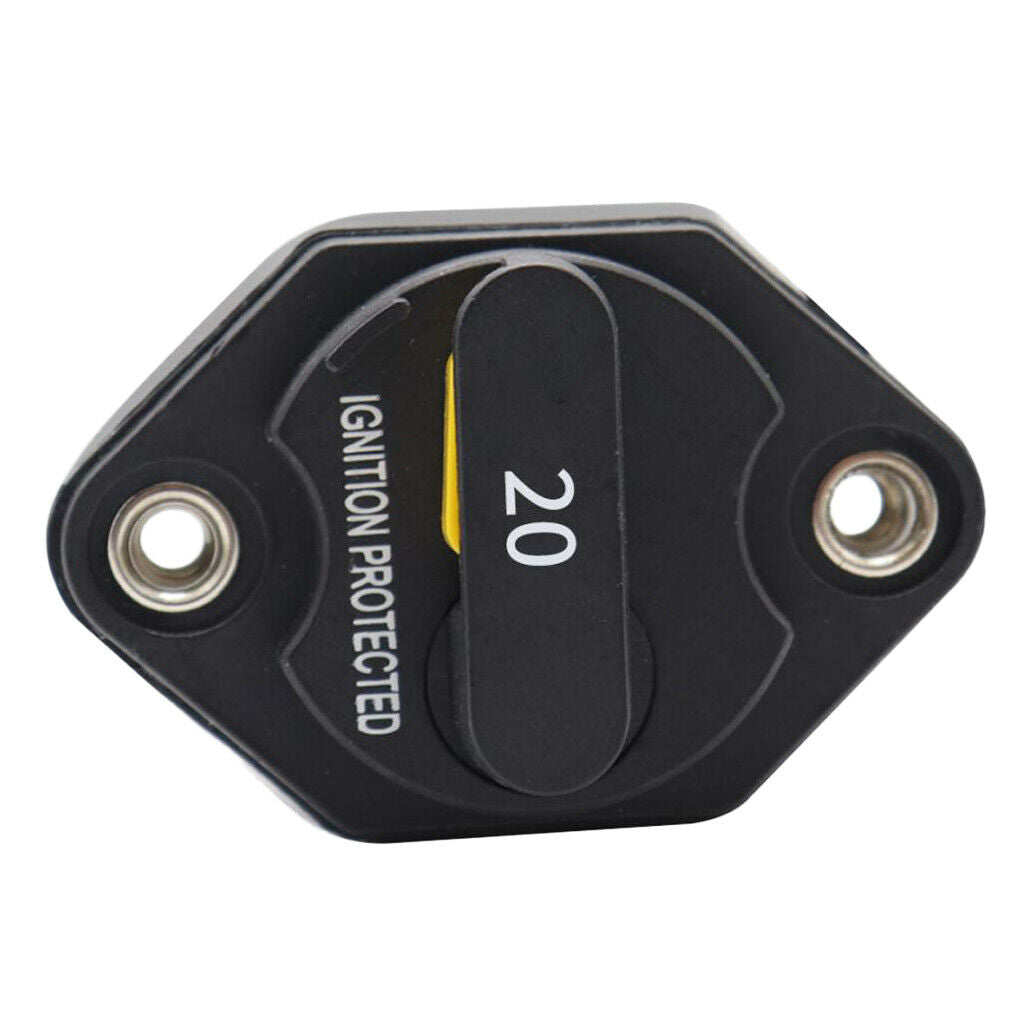 Manual Circuit Breaker Fuse Inverter for Truck/RV/Marine 12V-32V DC IP67 20A
