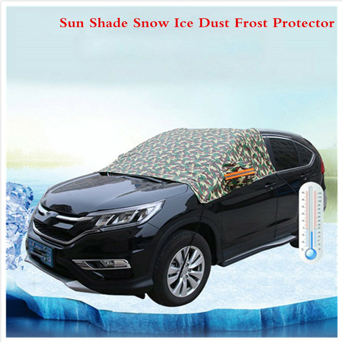Car Windshield Cover Sun Shade Protector Winter Snow Ice Rain Dust Frost Guard