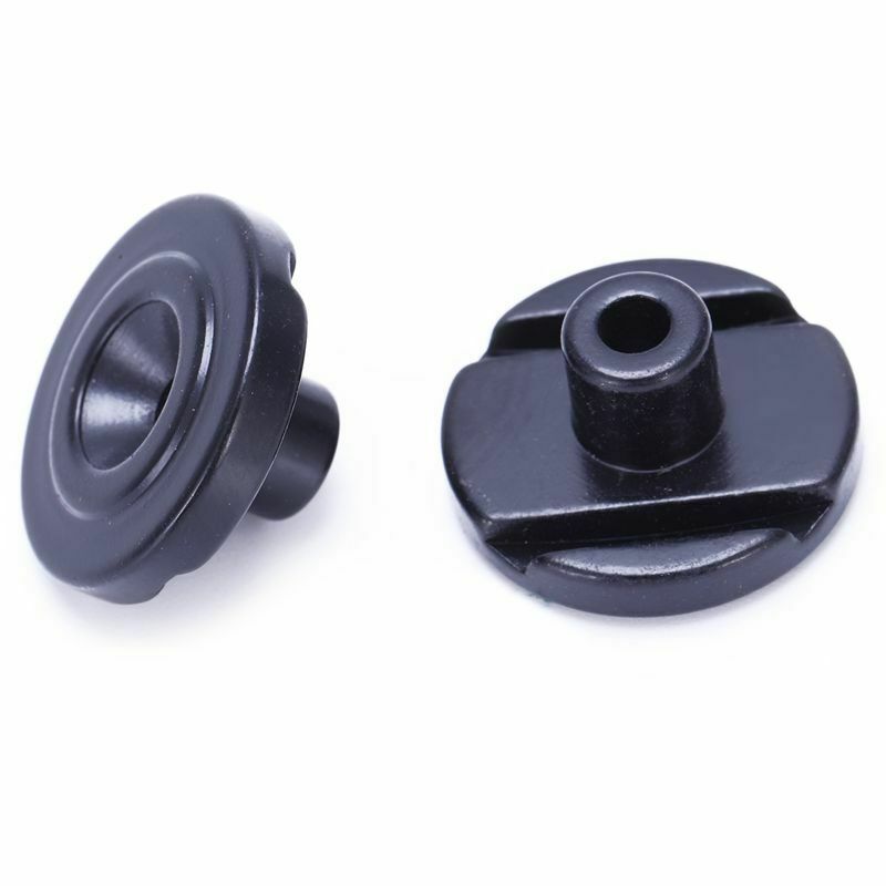 2 Pcs Golden Electric Bass Guitar St Retainers Tree Black O2T7