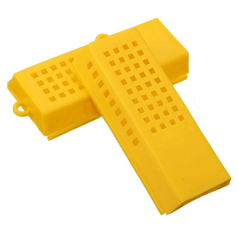 Extended Queen Bee Butler Cage Catcher Trap Case Plastic Beekeeping Tools 10pcs