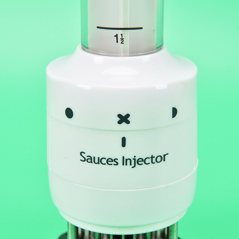 Stainless Steel Meat Tenderizer Needle and Meat Injector Marinade FlavorDDBDAU