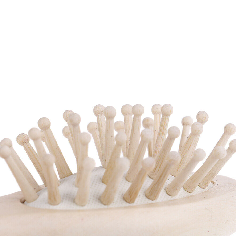 Wooden Hair Vent Brush Brushes Hair Care and Beauty SPA Massager Massage .l8