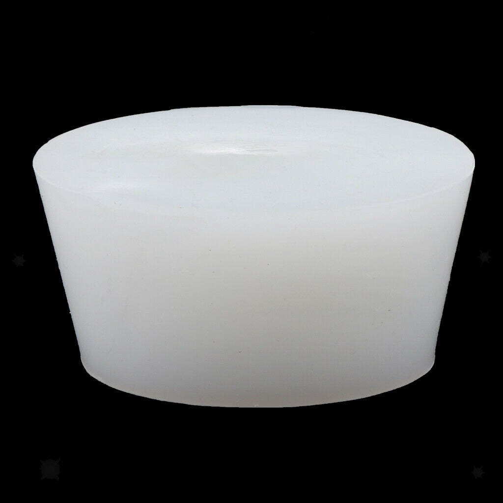 White Solid Silicone Bung Rubber Stopper for Brew Accessories 66mm-56mm-41mm