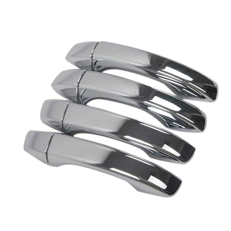 8 Pcs Car Door Handle Cover Trim for MG ZS 2017-2020 Chrome Car Door HandlesE8J7